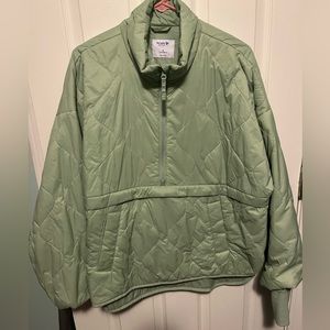 Old navy quilted puffer pullover jacket medium